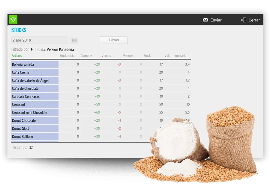 Gestiona tus stocks. Soluciones escalables HIOPOS para alimentación