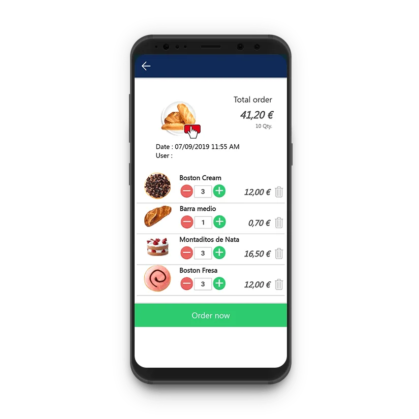 Take away. Soluciones escalables HIOPOS para alimentación